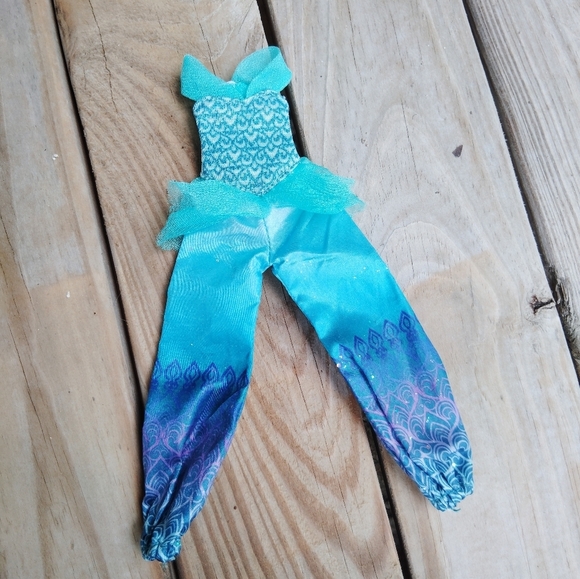 Aladdin Disney Princess Jasmine Blue Jumpsuit - Picture 1 of 2